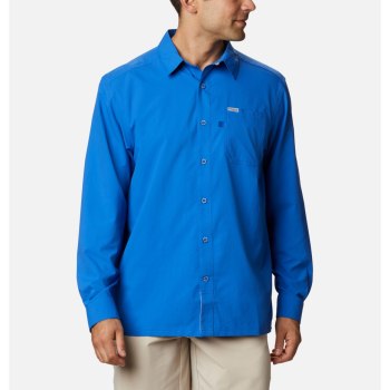 Columbia Muške Košulje - PFG Slack Tide Long Sleeve Plave | JYLS-64293